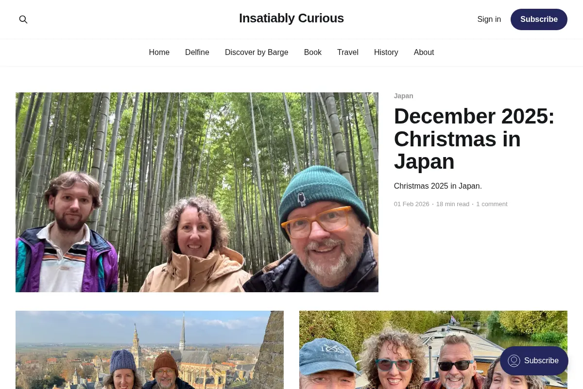 Insatiably Curious