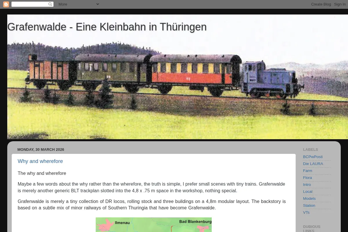 Grafenwalde - Eine Kleinbahn in Thüringen