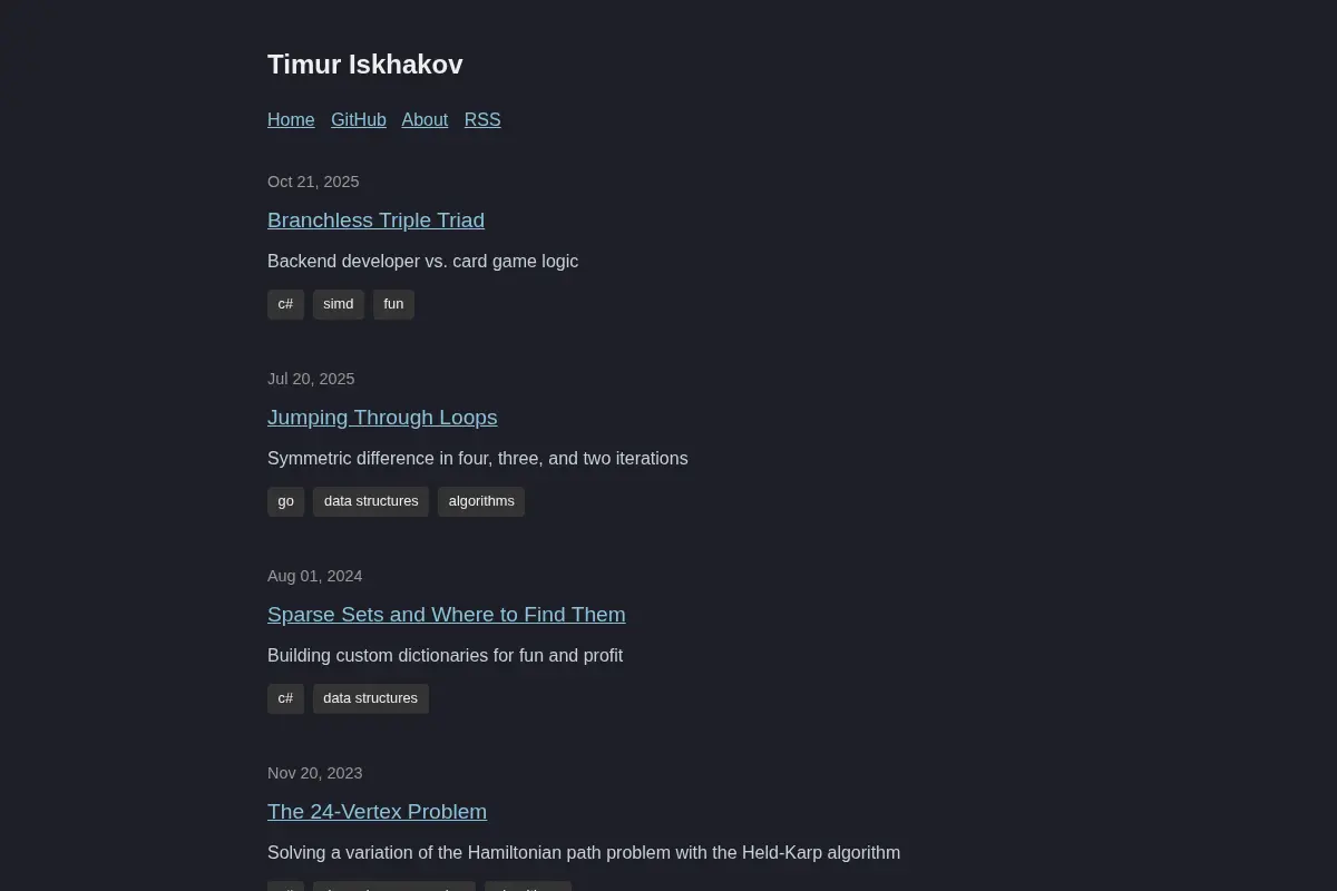 Timur Iskhakov