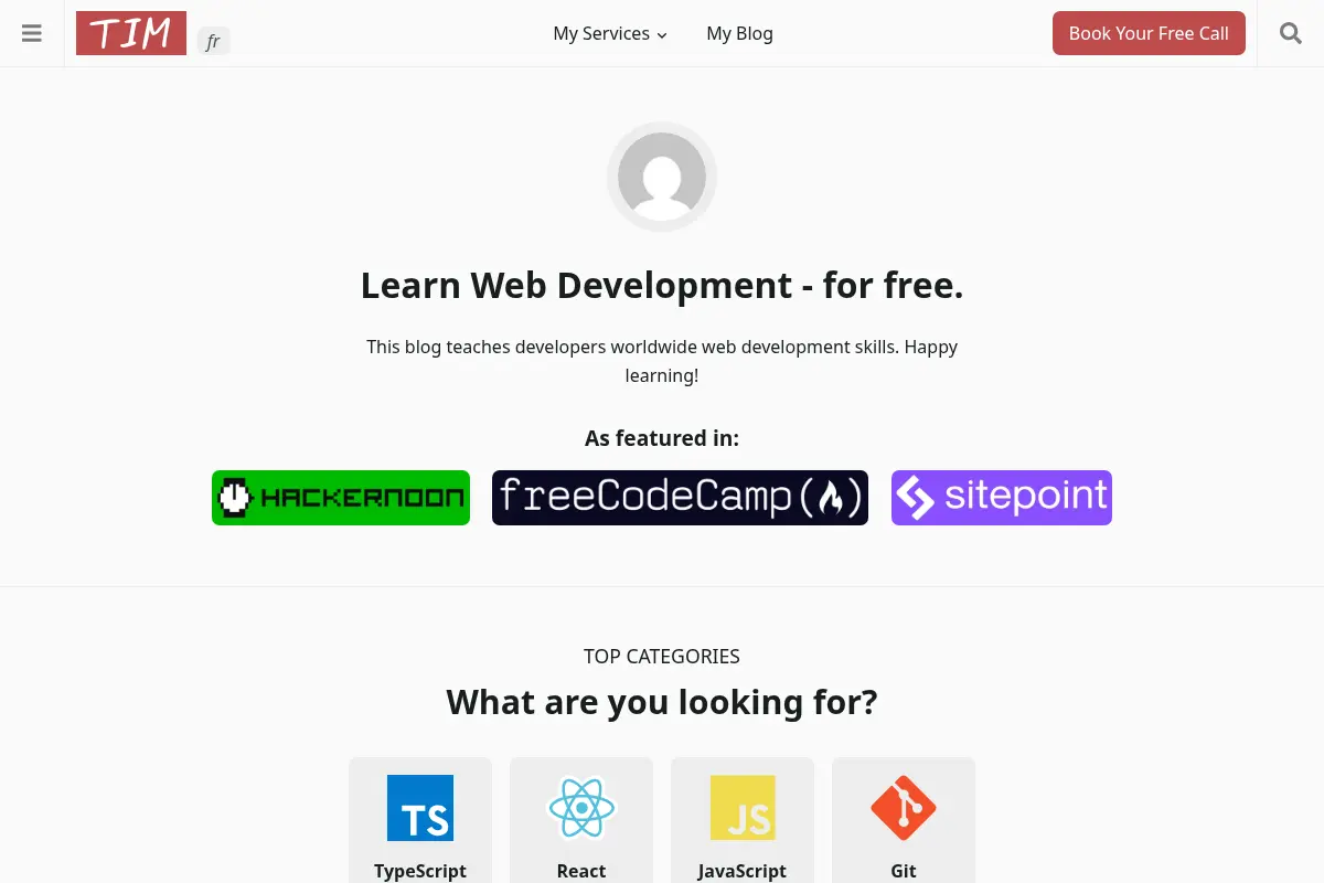 Tim Mouskhelichvili – Freelance Developer & Consultant in React, Node.js