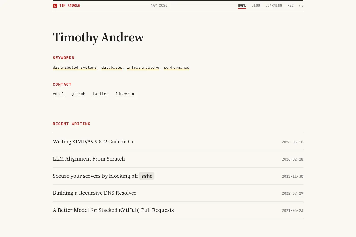 Timothy Andrew
