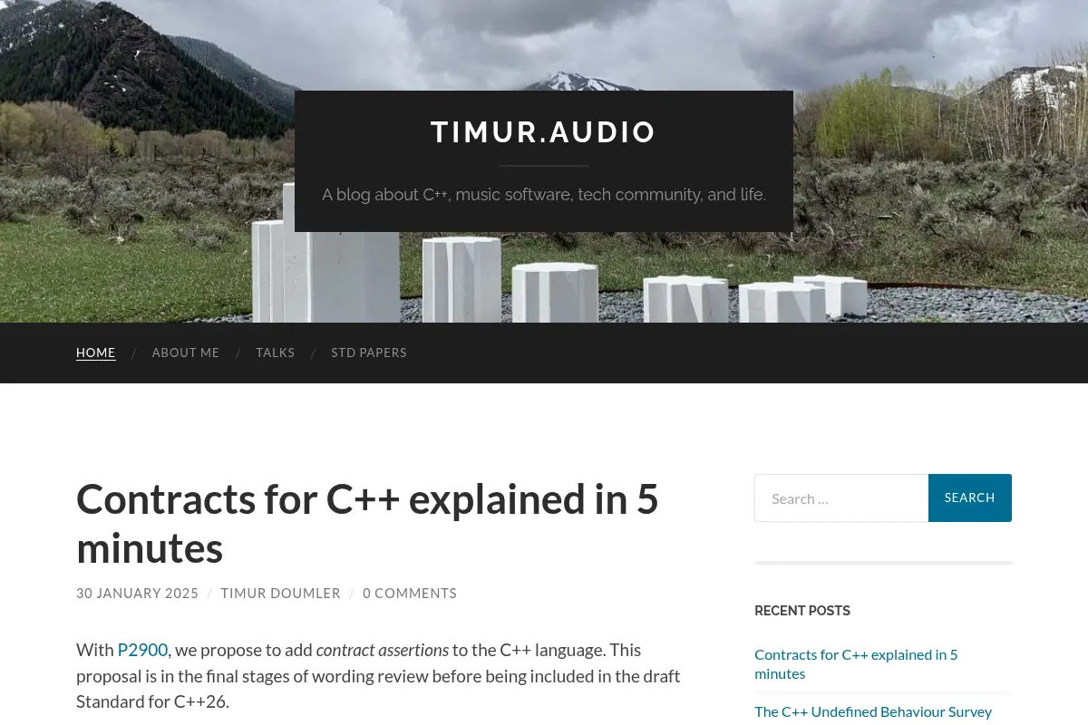 timur.audio – A blog about C++, music software, tech community, and life.