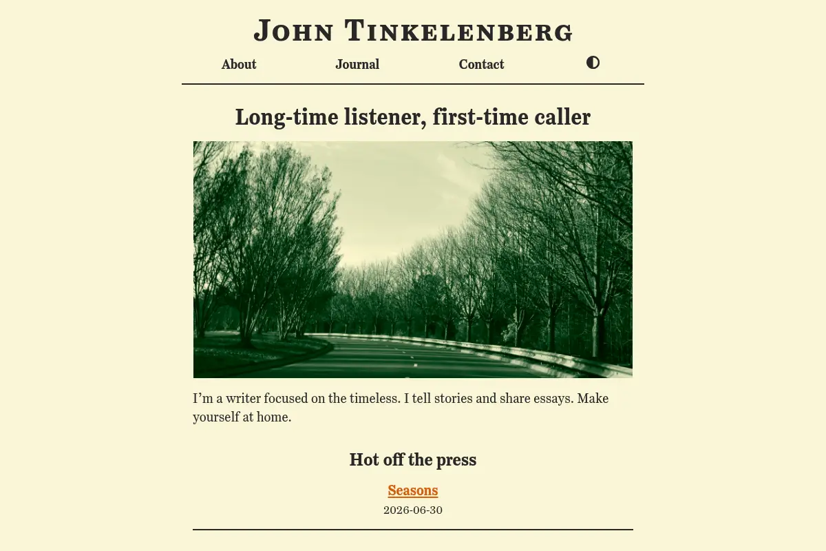 John Tinkelenberg