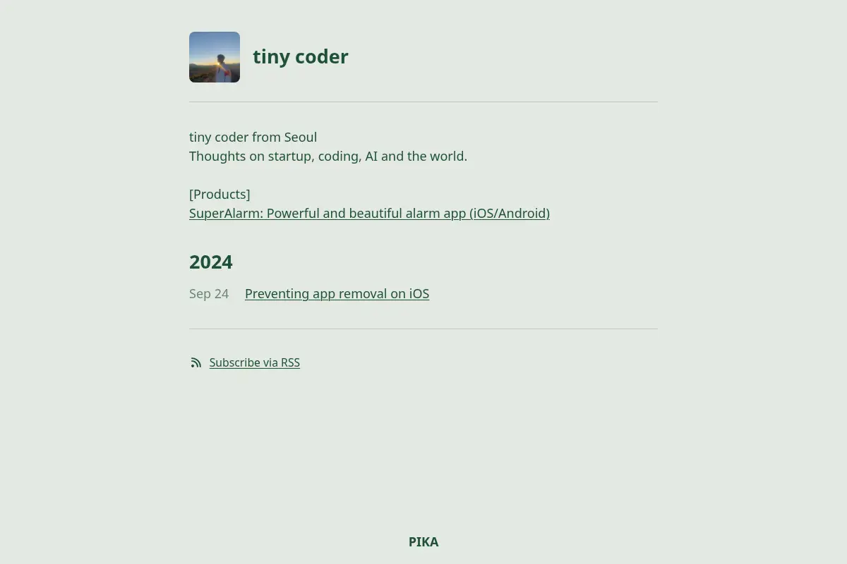 tiny coder