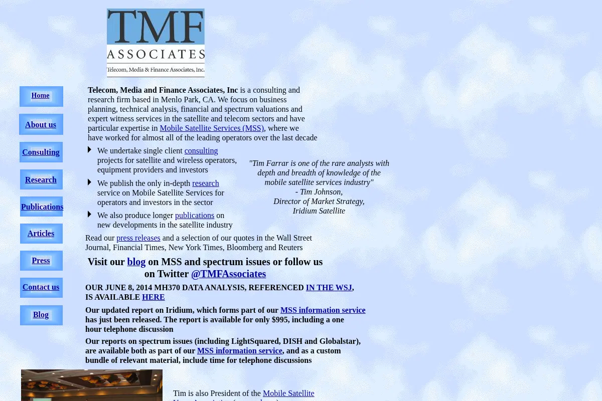 Telecom, Media and Finance Associates, Inc.