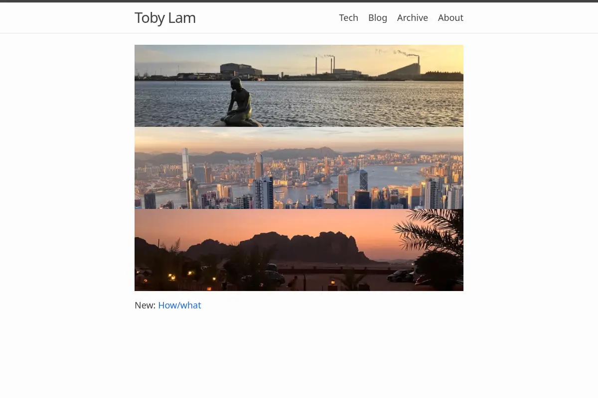 Toby Lam | A personal blog