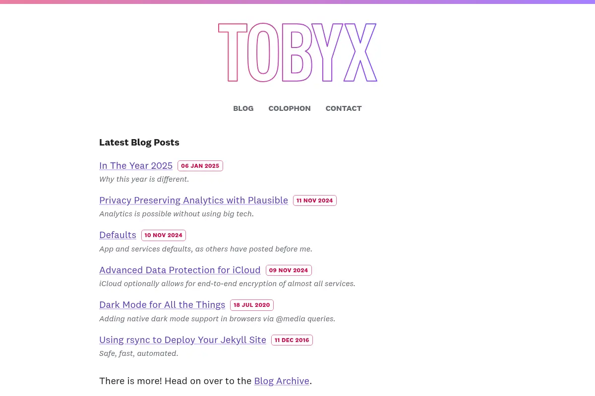 tobyx.com
