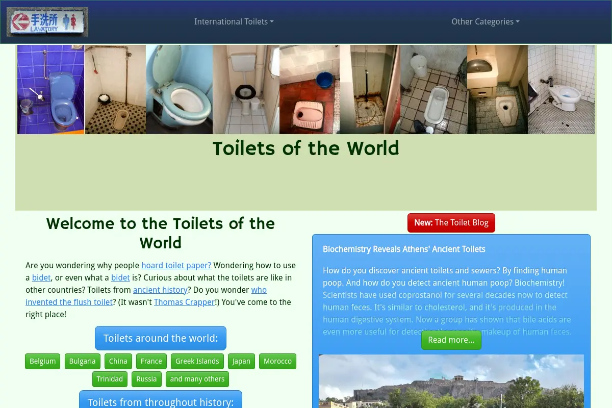Toilets of the World — The Toilet Guru