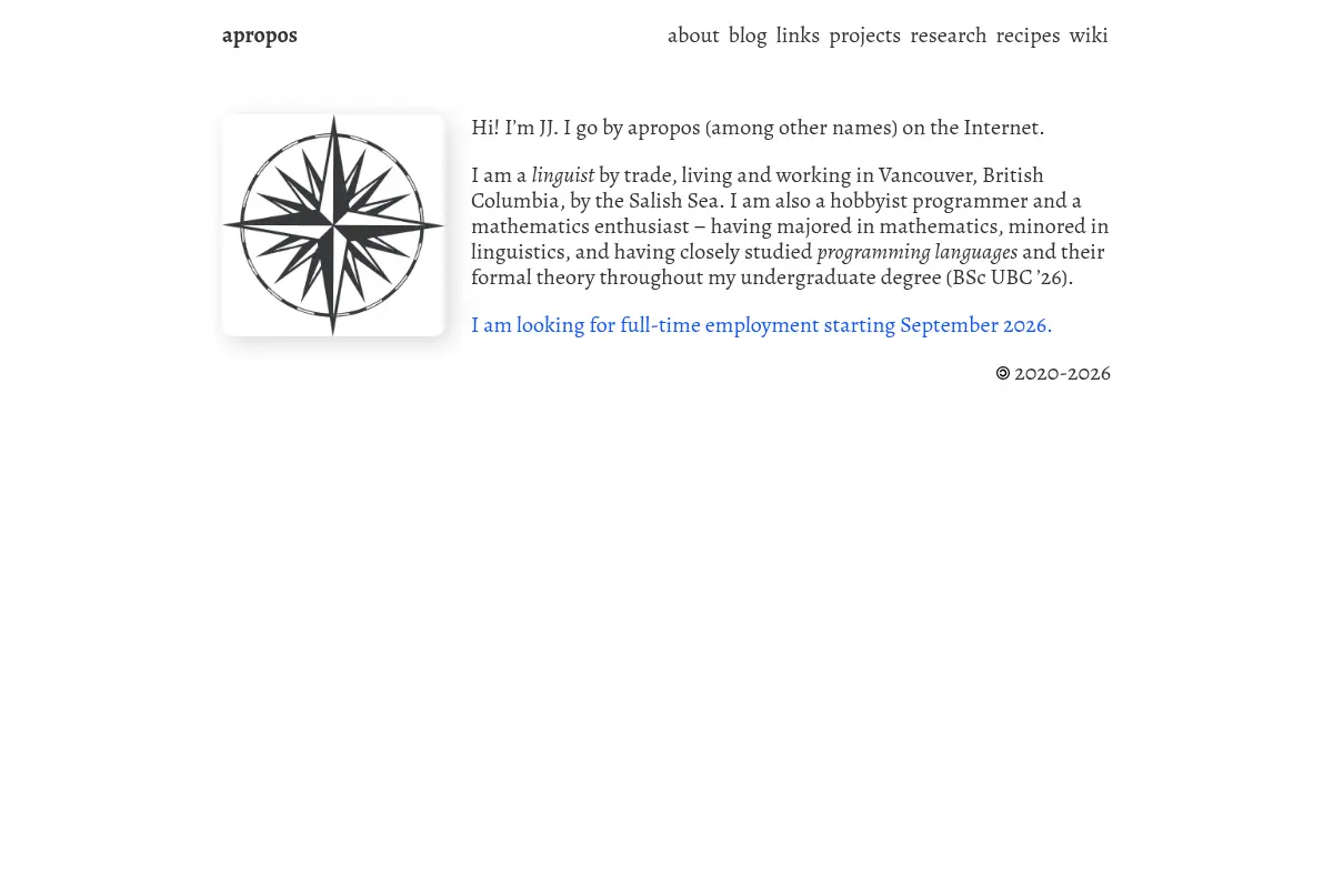 my special corner of the web