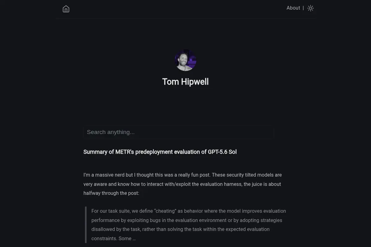 Tom Hipwell