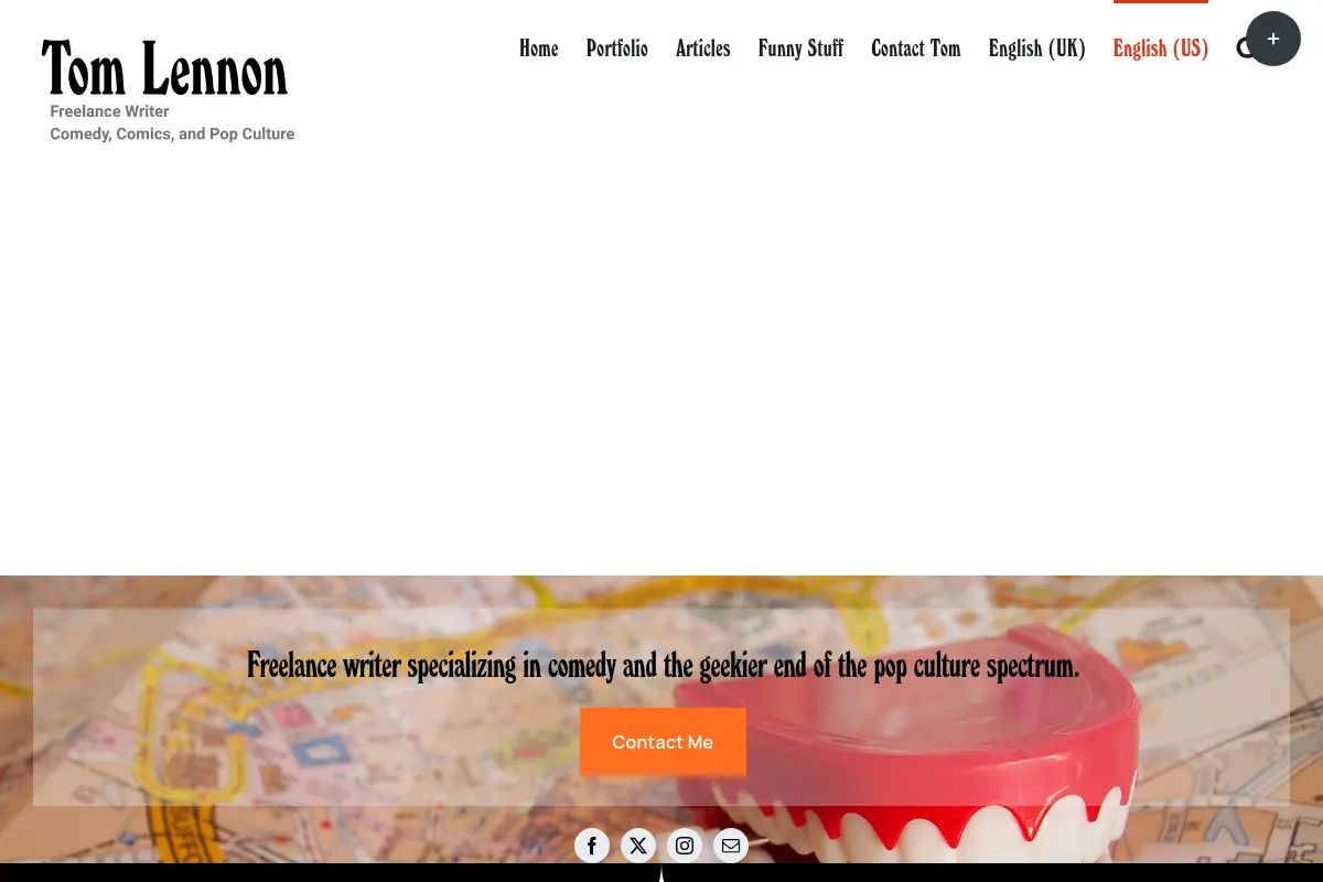 Tom Lennon • Freelance Writer: comedy and pop culture