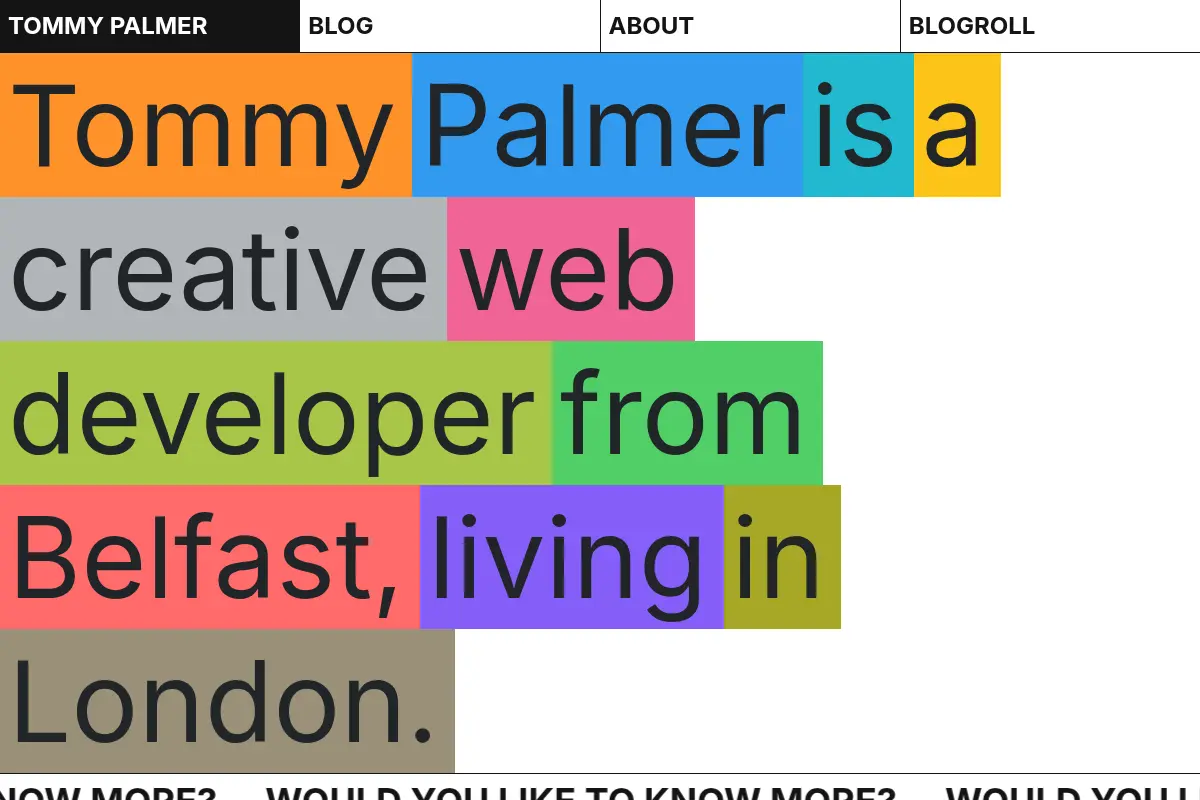 Tommy Palmer