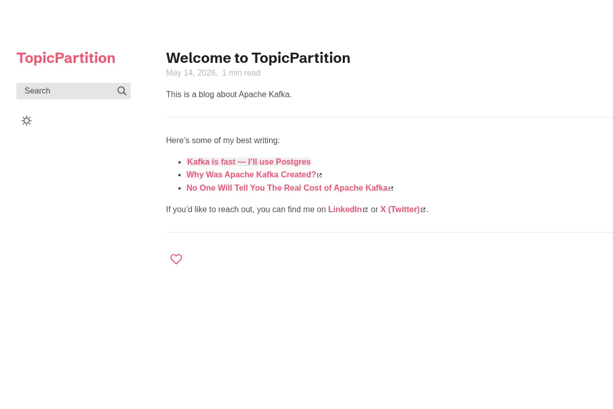 TopicPartition