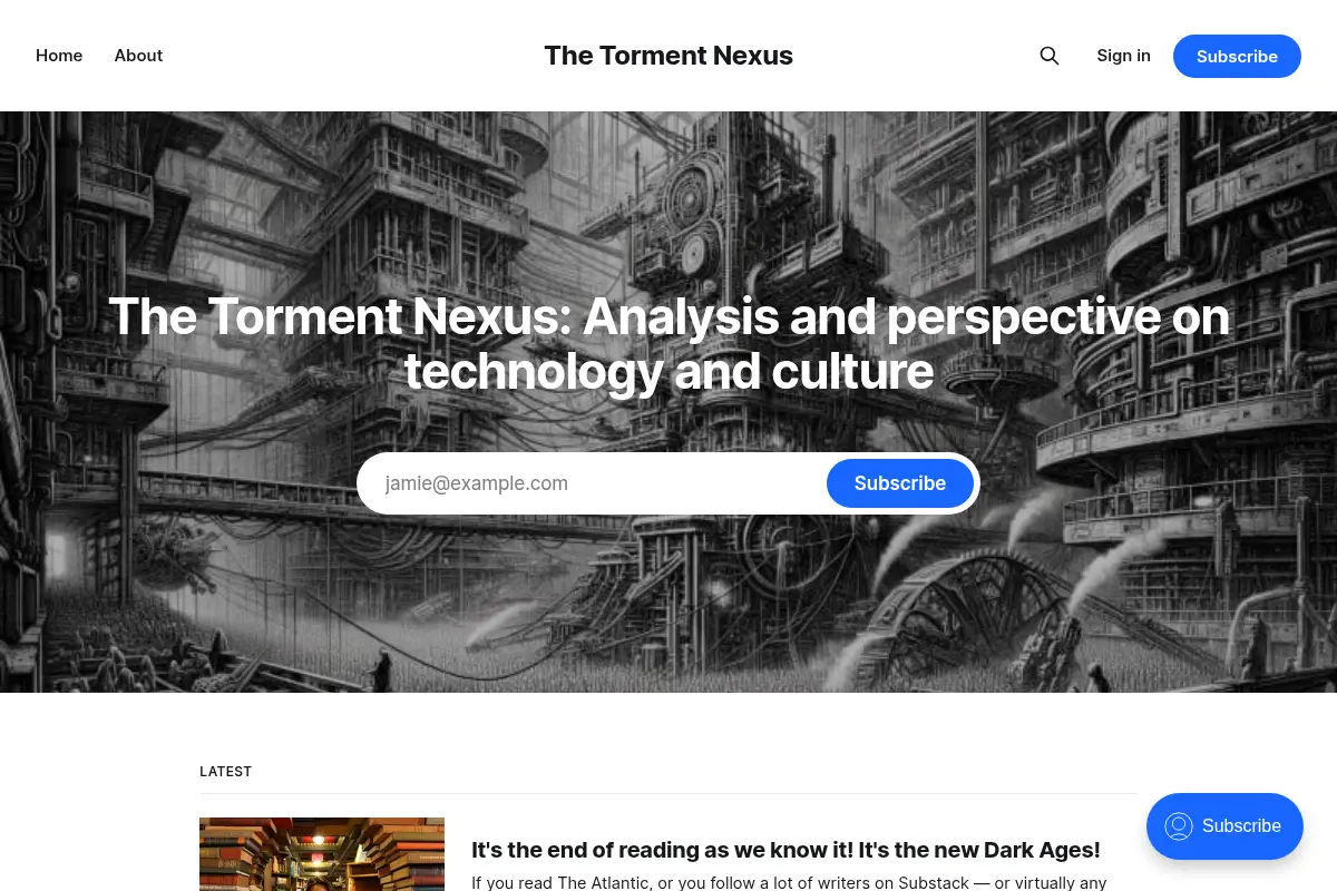The Torment Nexus