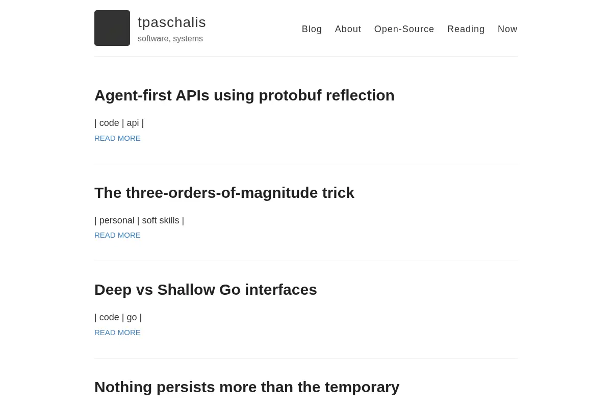 tpaschalis – software, systems