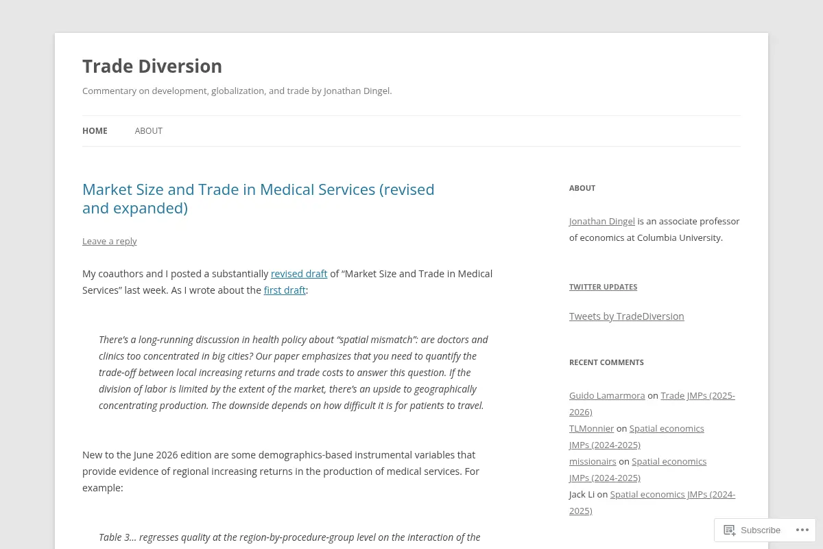 Trade Diversion