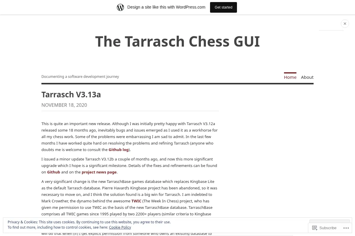 The Tarrasch Chess GUI