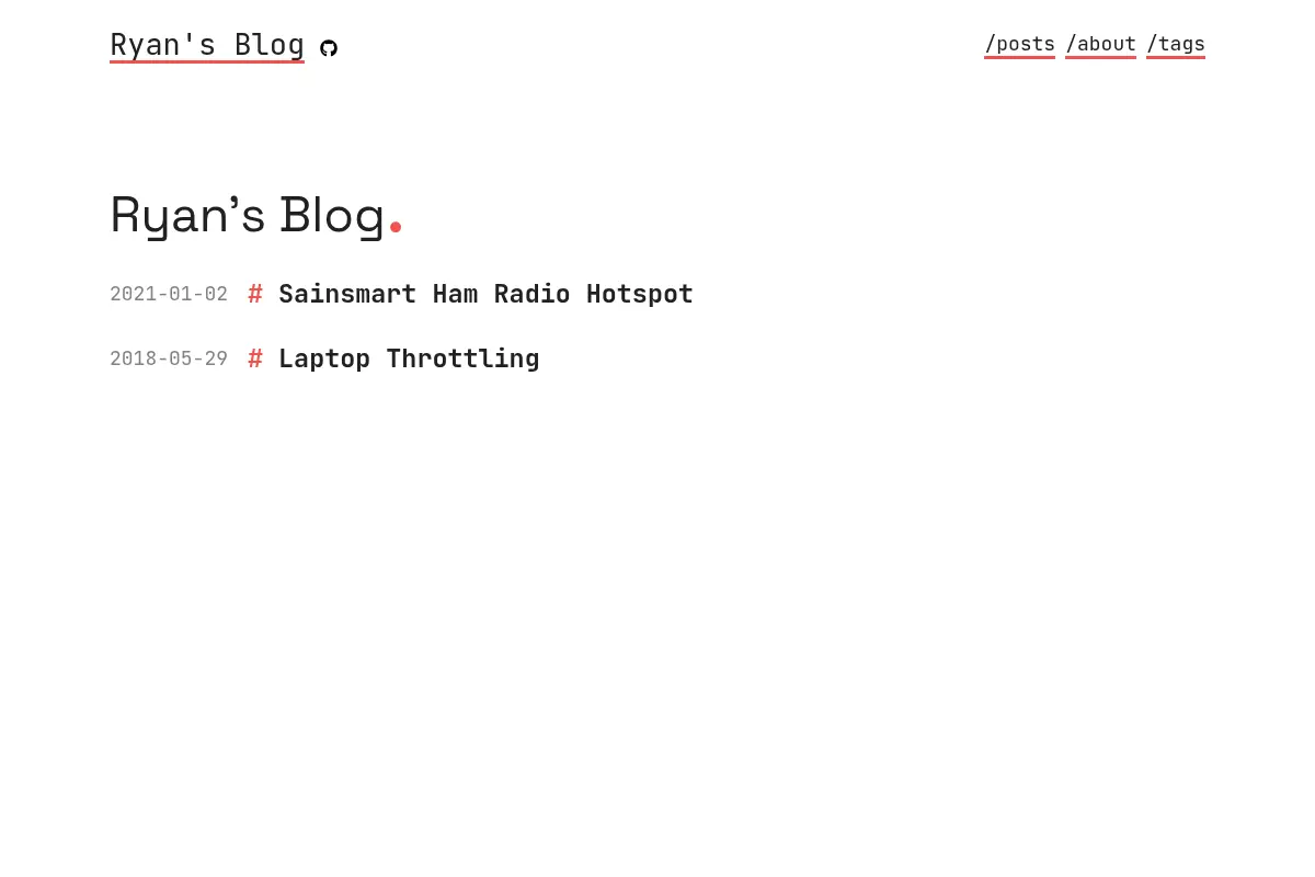 Ryan's Blog
