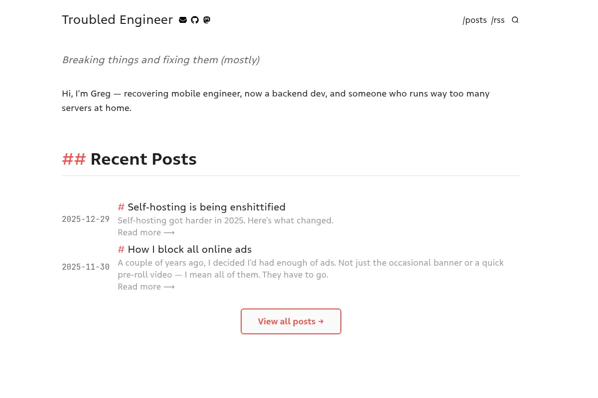 Troubled Engineer