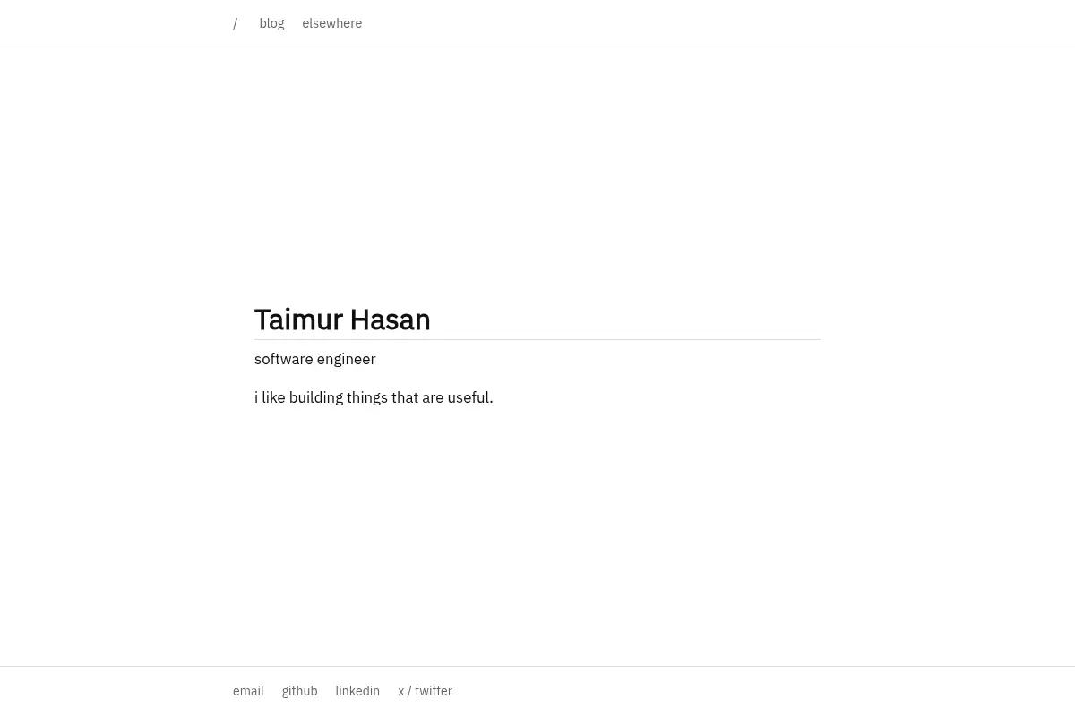 Taimur Hasan