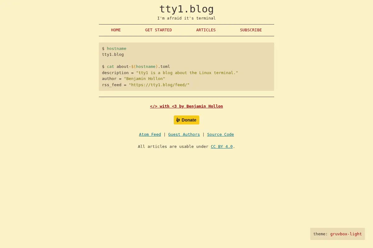 tty1.blog