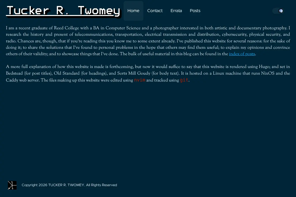 Tucker R. Twomey