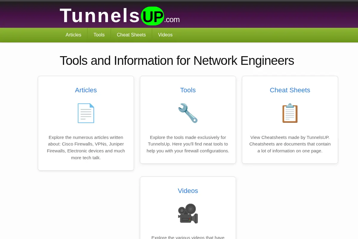 TunnelsUP