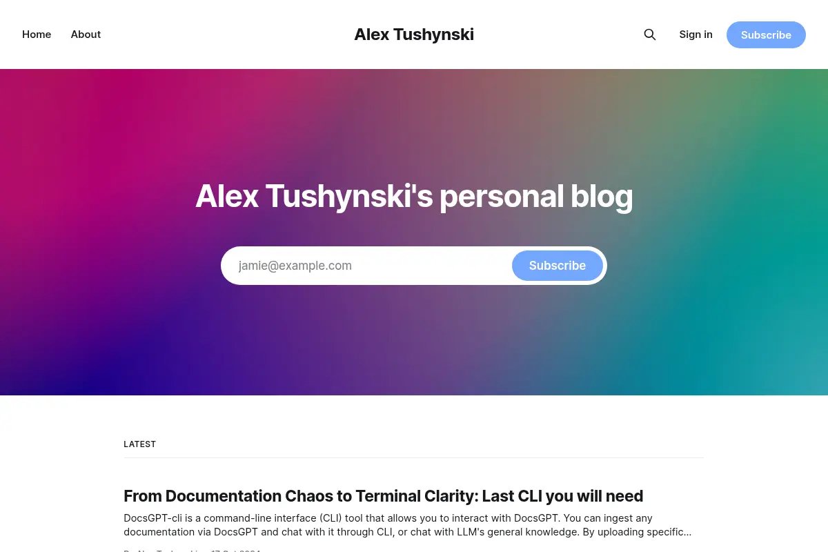 Alex Tushynski