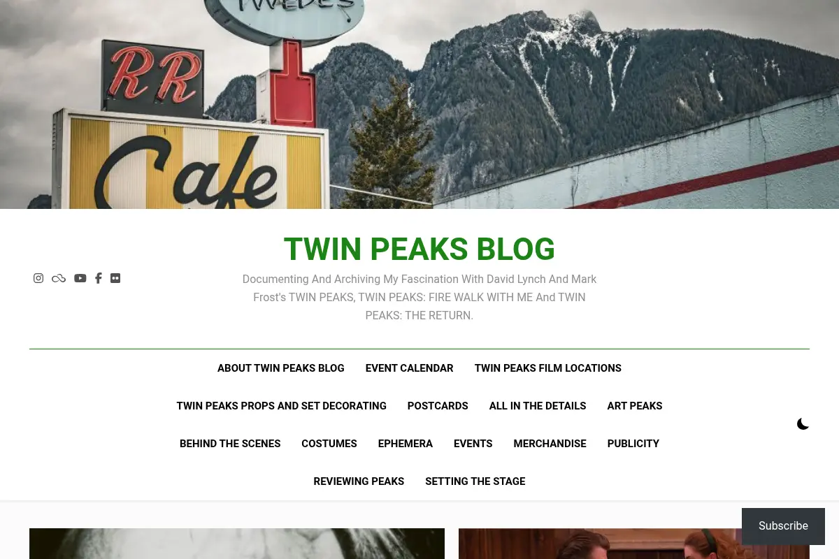 TWIN PEAKS BLOG