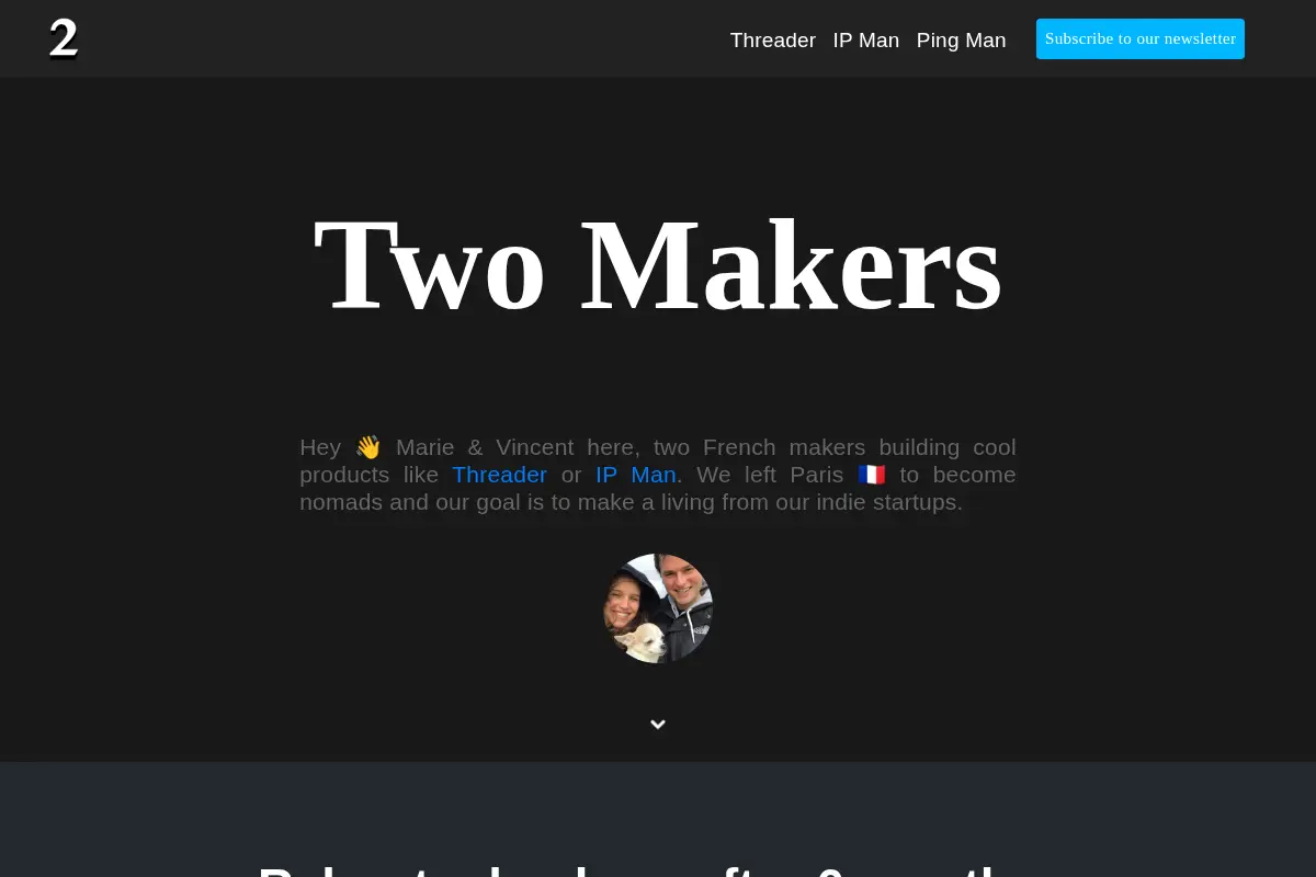 Two Makers • The journey of two French makers