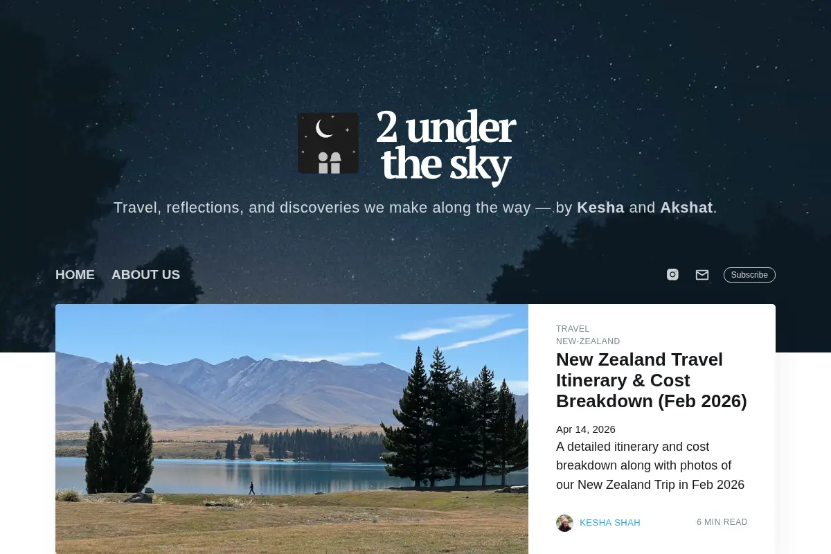 Two Under The Sky