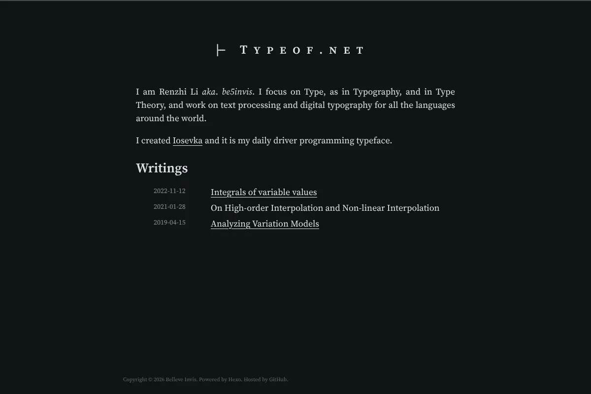 Typeof.net
