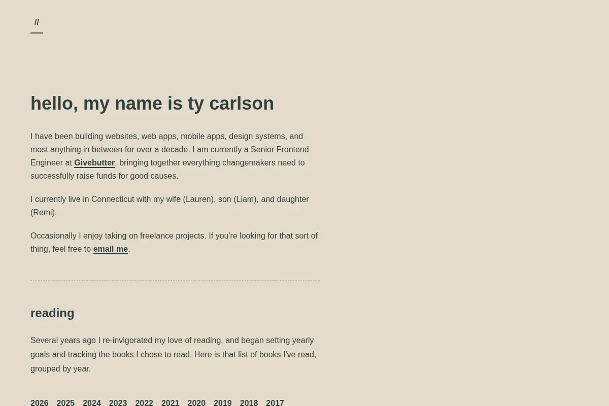 Ty Carlson