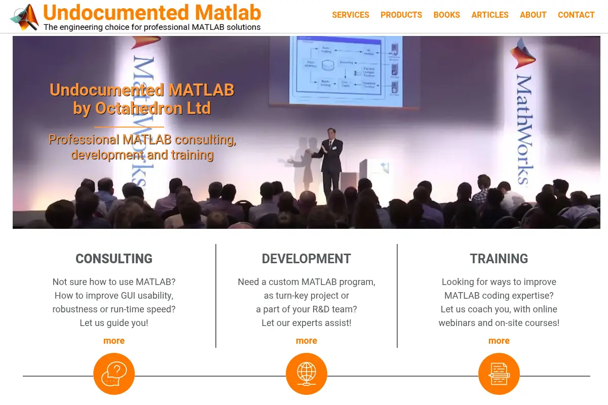 Undocumented Matlab