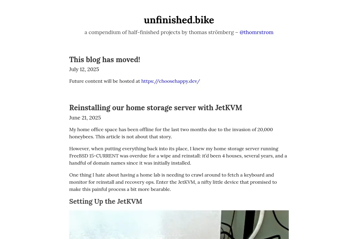 unfinished.bike