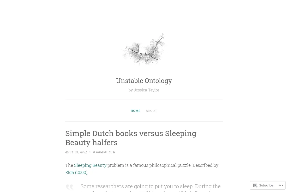 Unstable Ontology