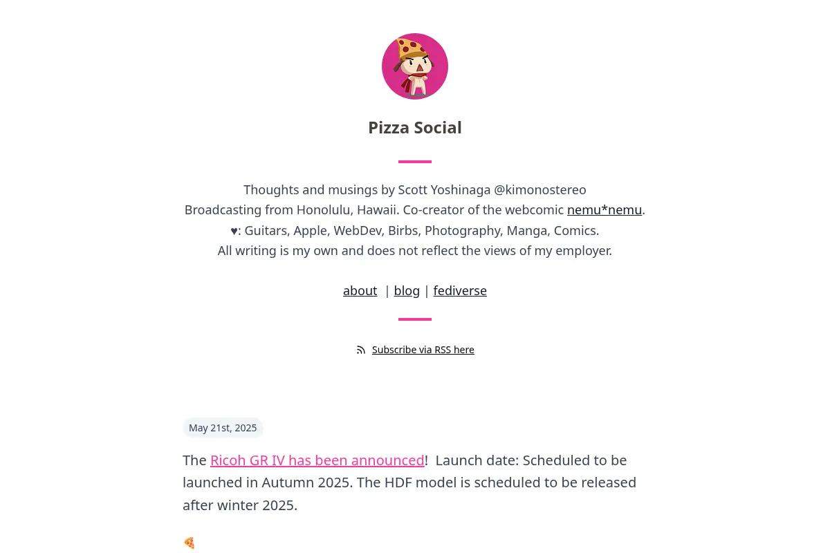 Pizza Social