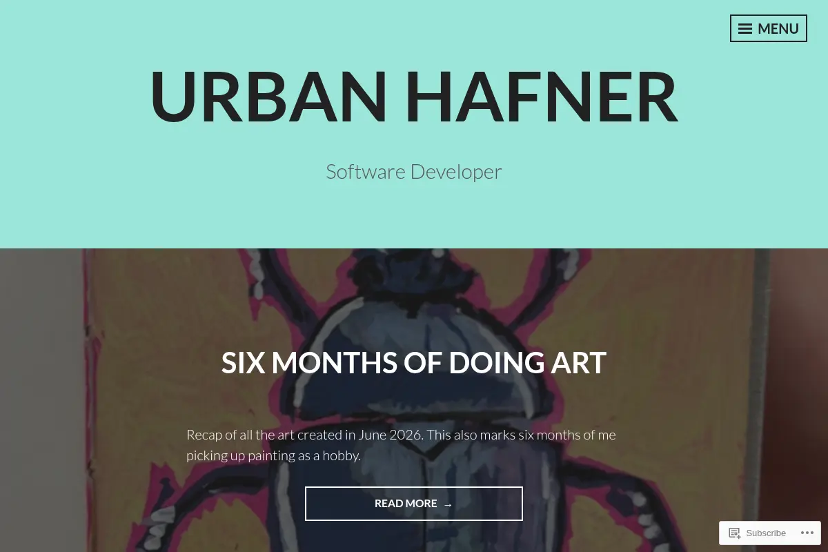 Urban Hafner – Software Developer