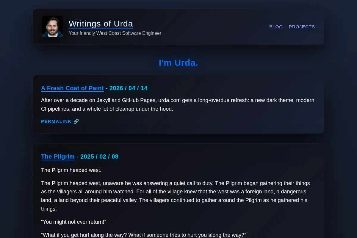 Writings of Urda