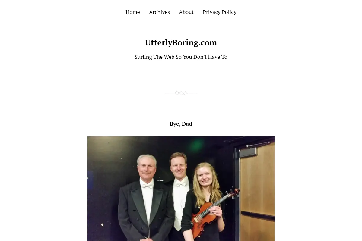 Utterly Boring