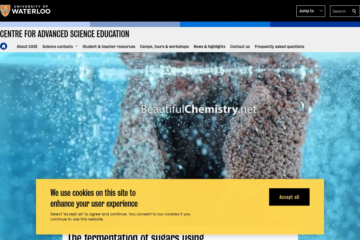 The fermentation of sugars using yeast: A discovery experiment
