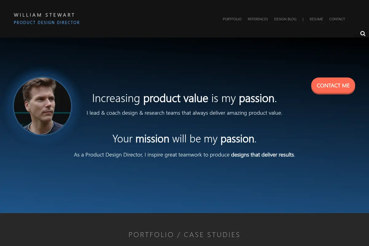 William Stewart – PRODUCT DESIGN DIRECTOR