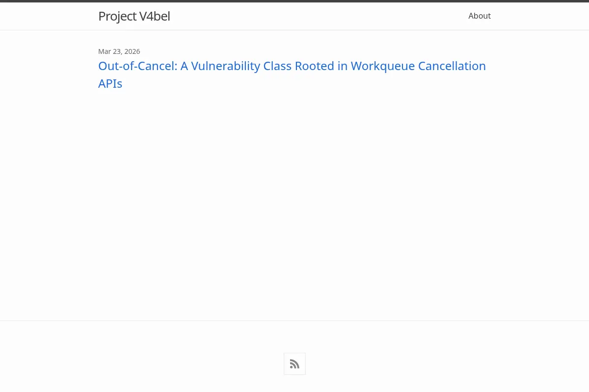 Project V4bel