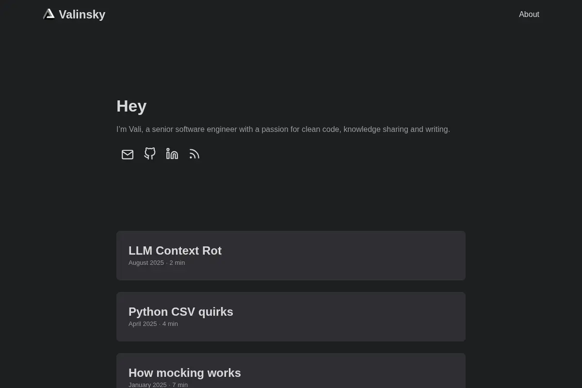 Valinsky - Insights into Software Engineering