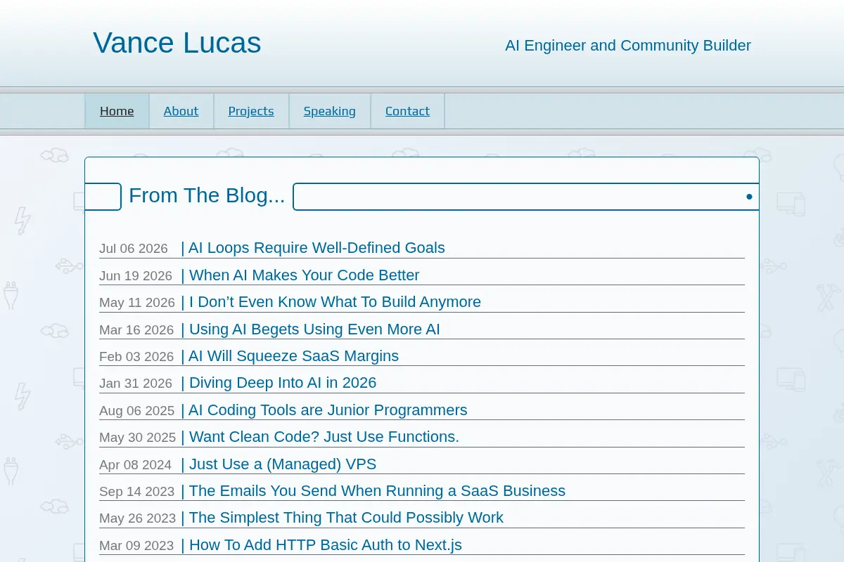 Vance Lucas