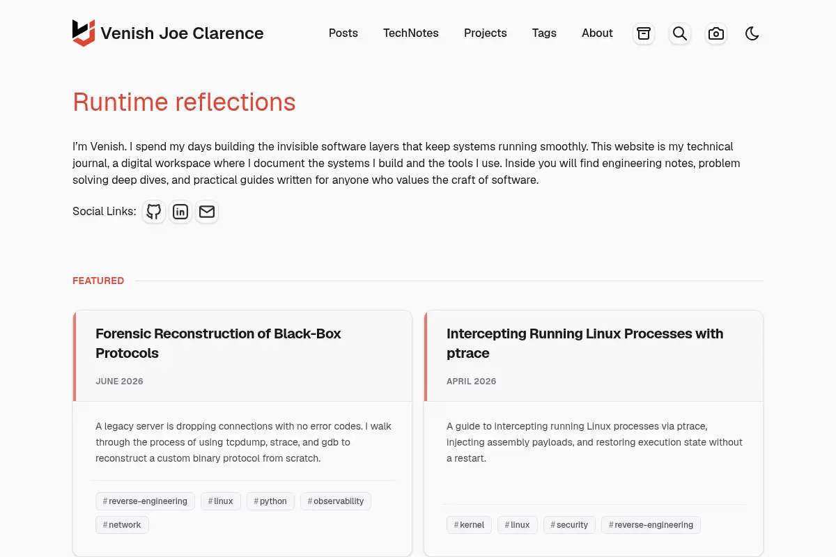 Venish Joe Clarence