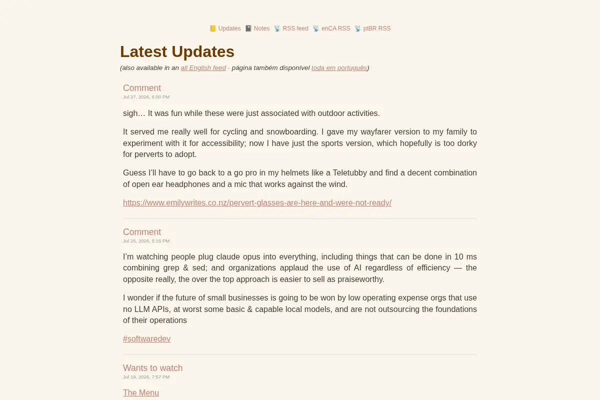 Victor's Website