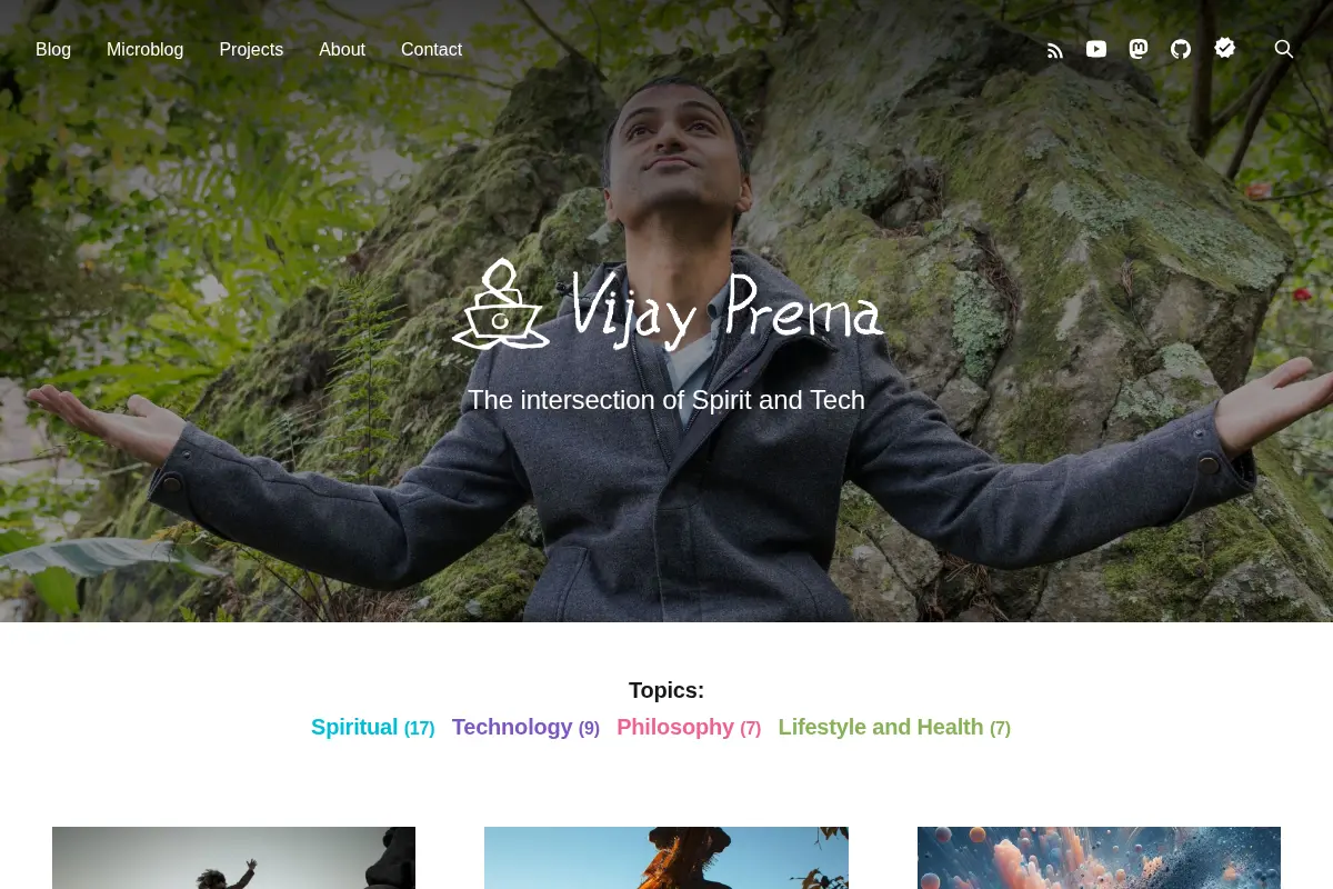 Vijay Prema - The Mindful Technologist