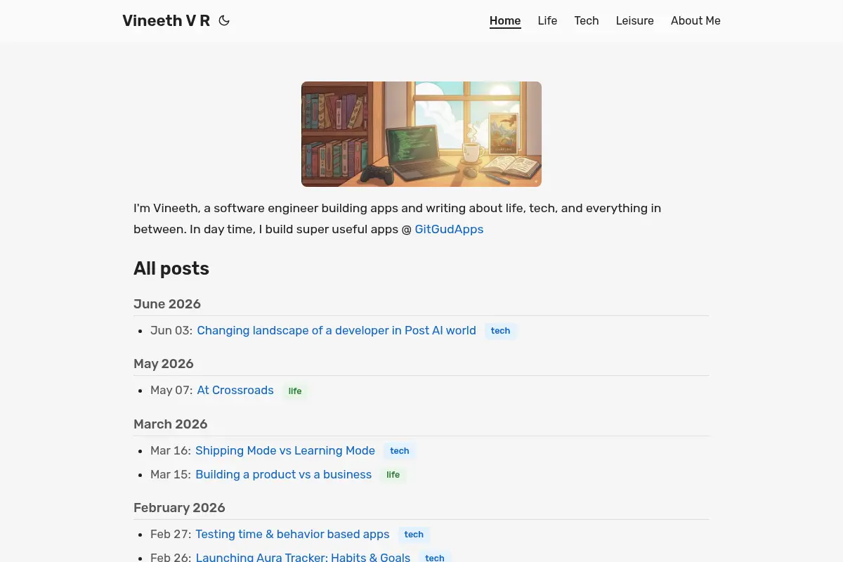 Vineeth V R