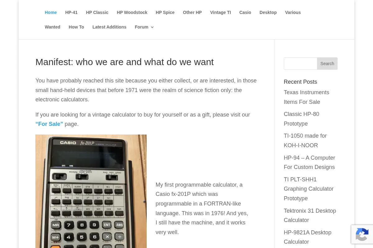 Vintage Calc